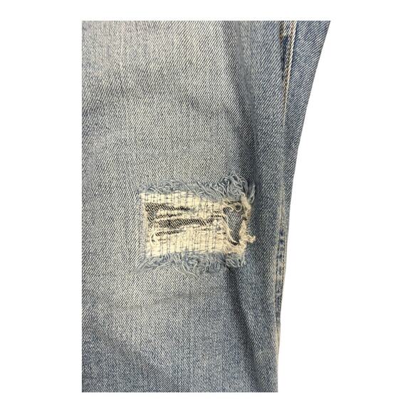 Asos High Rise Mom Jean Straight Distressed sz 25 x 30 retro - Picture 2 of 8